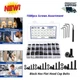 1500pcs M2 M3 M4 M5 Alloy Steel 10.9 Hex Flat Head Bolts Nuts Washers Kit