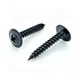 BCP Fasteners #8 x 1, 100 Qty Black Wood Screws - Phillips Modified Truss Hea...
