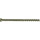 CAMO 0345244S Deck Screw, #7 Thread, 2-3/8 in L, Trim Head, Star Drive, Stainles