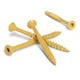 Deck Plus 48412 Tan Star Drive Flat Head Exterior Deck Screw #8 x 1-5/8 L in.
