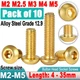 M2 M3 M4 M5 Button Head Screws Allen Socket Bolts Hex Allen Bolts Aluminum Alloy