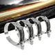 4X HPS 316 Marine SS T-Bolt Hose Clamp Fit Range 2.13"-2.44" (54-62mm), #40