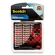 Scotch Reusable Tabs Clear 1 18/Pkg
