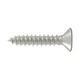Deltana SCWB1010U15 SCWB1010 1" #10 Solid Brass Wood Screw, Satin Nickel