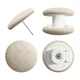 Primpins Duvet Clips - Classic Linen Collection - Locking Set of 4, Natural