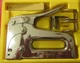VINTAGE " ARROW "  Model T-50 Staple GUN Kit In ORIGINAL CASE W/ Attachments USA