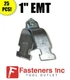 (#4313) (P1428) 1" EMT Steel Conduit Pipe Clamps for Unistrut Channel (25 Pack)