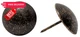 ComfortStyle Premium Upholstery Tacks, 1-inch Diameter Dark Antique Brass