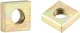 Uxcell Square Nuts, M3X5.5Mmx2Mm Yellow Zinc Plated Metric Coarse Thread Assortm