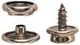 General Tools 1268 Solid Brass Nickel Plated Grommet Screw Pack Refills 6 Count
