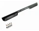 Traxxas Spartan Aluminum Rear Trim Cover Splash Guard Black by Hot Racing SPN30G