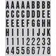 Hy-Ko&trade; 1" Reflective Numbers/Letters (10 pcs.)
