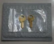 6001-6250 2-Replacement Keys For Master Padlock Lock Cut To Key Code: 6001-6250