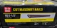 Grip-Rite 2-1/2" 8-penny Steel Cut Masonry Nails 1 lb. Box 8CUTMAS1