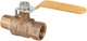 Midline Valve 822MF234 Premium Brass Full Port Ball Valve 1/2 In. FIP X MIP 