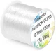 Anezus Fishing Line Nylon String Cord Clear Fluorocarbon 0.3mm, 15lb