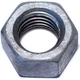 MIDWEST FASTENER 5 8 x 11 Hex Nut Steel Hot Dip Galvanized Coarse Thread