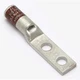 1 PC Burndy 'YA2CL2NT14 Two-Hole Compression Lug, 2 AWG Max, 1/4 in Stud, S