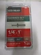 PACK OF 25 RED HEAD HAMMER SET HEAVY DUTY NAIL DRIVE ANCHOR 1/4" X 1"