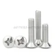 304 Stainless Steel Phillips Countersunk Raised Head Screws M2 M3 M4 M5 M6 M8