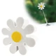 ZNDAW Daisy Car Antenna Topper, EVA Foam Decoration White 