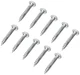 A P PRODUCTS PSQ500W8X1 AP Products 012-PSQ500W 8X1 Polar White 1" Square Recess