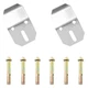 TAODAN 1 Set Urinal Mounting Expansion Screws Stainless Steel Plate Hook Urin... TAODAN 1 Set Urinal Mounting Expansion Screws Stainless Steel Plate Hook Urin...