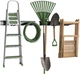 Progarage Heavy Duty 2-Pack Garage Tool Organizer with 8 Double Hooks