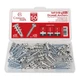 CrimsonMark 50Pcs Metal Self Drilling Drywall Anchors and Screws kit #8 x 1-1...