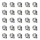 ZIPCCI Hose Clamp 25 Pack Stainless Steel Worm Gear fuel line hose clamps 6-1...