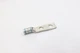 Burndy 2 Hole Copper Compression Lug 6 AWG 1/4 Inch Stud Electro-Tin Plated 