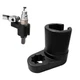Offset Oxygen Sensor Socket, 3/8-Inch Drive by 7/8-Inch 22 mm O2 1/2, 1pcs
