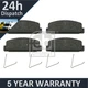 Fits Mazda 6 2002-2013 5 2005-2010 323 1989-2004 Purevue Rear Brake Pads Set