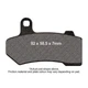 EBC V Brake Pads Front Right for Harley Touring FLHXSE CVO Street Glide 2021-22