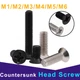 M1/M2/M3/M4/M5/M6 Small Micro Cross Phillips Flat Countersunk Head Bolt Screw
