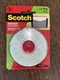 Scotch Foam Mounting Tape  1/2 inch X 75