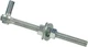 Hardware Essentials Gate Bolt Hook Zinc, Steel (3/4" x 10") White 