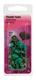 ANCHOR WIRE 807844 Hillman Thumb Tacks 3/8 " 5/16 " Steel Green Polybox