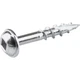 Kreg #8 x 1 In. Square Coarse Thread Maxi-Loc Head Zinc Pocket-Hole Screw (100