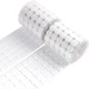 WXBOOM Self Adhesive Dots 1400Pcs (700 Pairs) 0.79" Diameter White Hook & Loop D