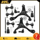 Front Control Arms Ball Joints Tie Rods End Links Kit for 2001-2005 Honda Civic