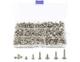 900pcs M2.3 M2.6 M3 Truss Head Self-Tapping Screws, Wafer and Pan Head Washer...