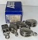 5 ACCO 1 1/4" Double Sheave Pulley Fixed Eye Bright Zinc 176-Z 3449-21764