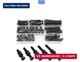 LBY 35 Sets Threaded Insert Nuts and Bolt Assortment Kit, 1/4-20 &times; 13mm Threaded