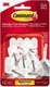 Command 170679ES Hooks w/Adhesive Strips,Small Wire,Value Pack,9/PK,WE