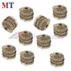 3600 Pack Galvanized 7/8" Full Round Head Roof Nails 15 Degree Inclined Coil