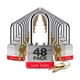Lion Locks 48 Keyed-Alike Padlocks w/ 2&rdquo; Long Shackle, 96 Keys, Hardened S