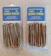 (2 Pack) Squeeeeek No More Scored Screws - Square Head, Zinc Plated, #3251