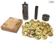 General Tools #71260 Grommet Kit with 24 Solid Brass Grommets, 1/4-Inch