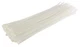 GTSE 14 Inch White/Clear Heavy Duty Zip Ties, 100 Pack, 120lb Strength, UV Re...
